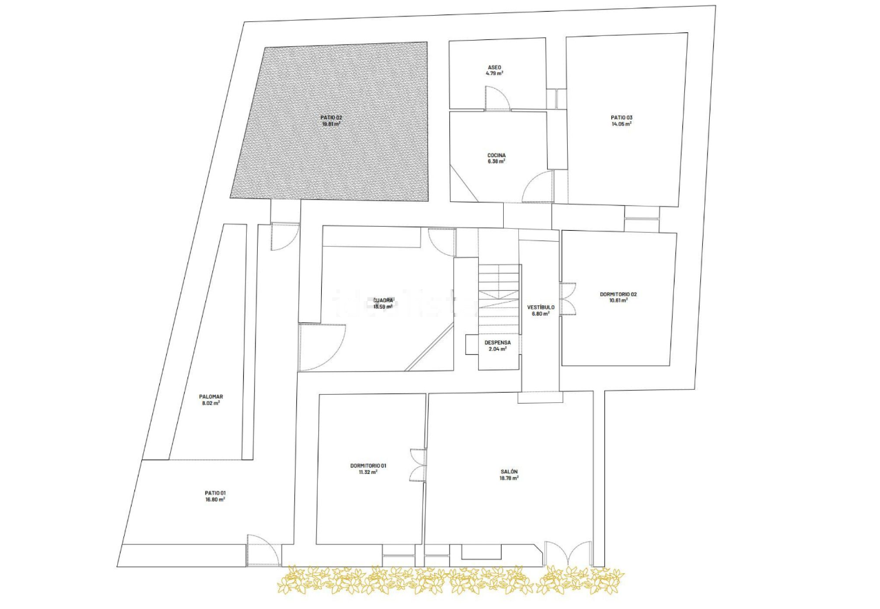 Schnäppchen-Stadthaus mit 3 Schlafzimmern und 1 Bad in bester Lage in Velez-Blanco