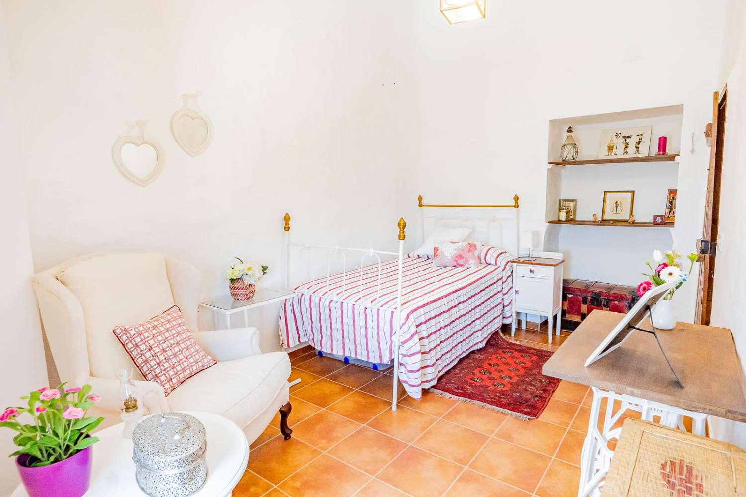 Impeccably restored house in Topares with outdoor patio and garage