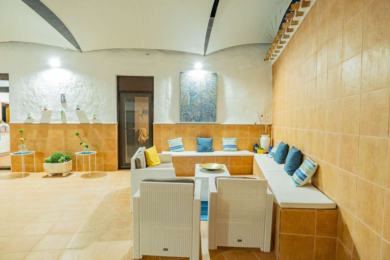 Impeccably restored house in Topares with outdoor patio and garage