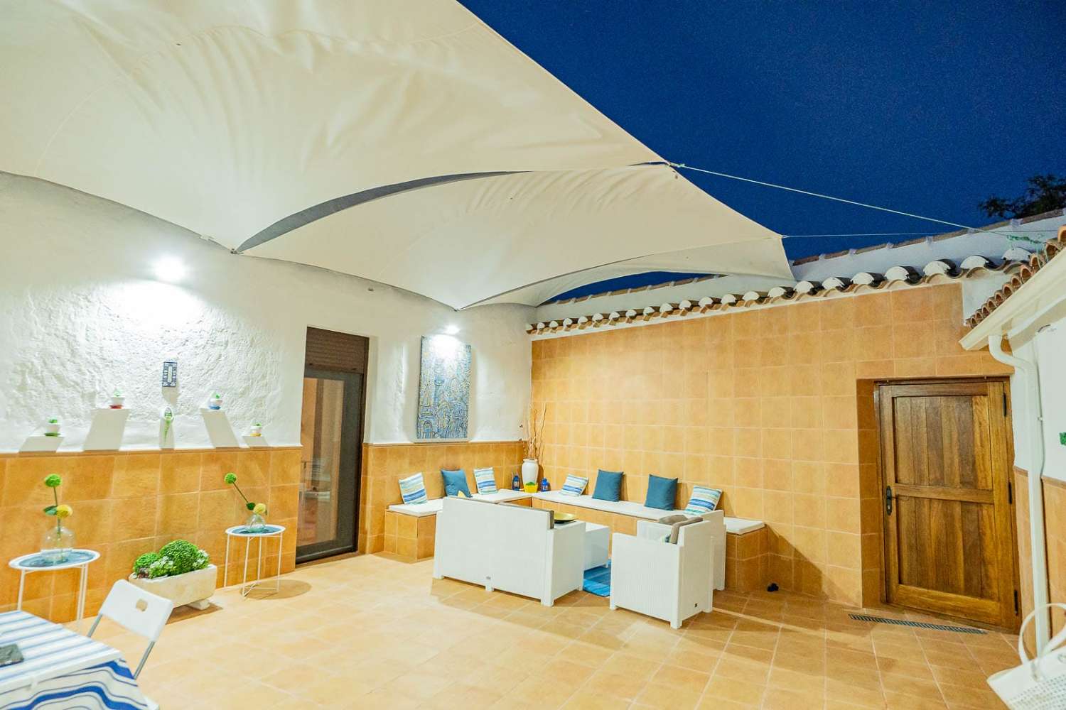 Impeccably restored house in Topares with outdoor patio and garage