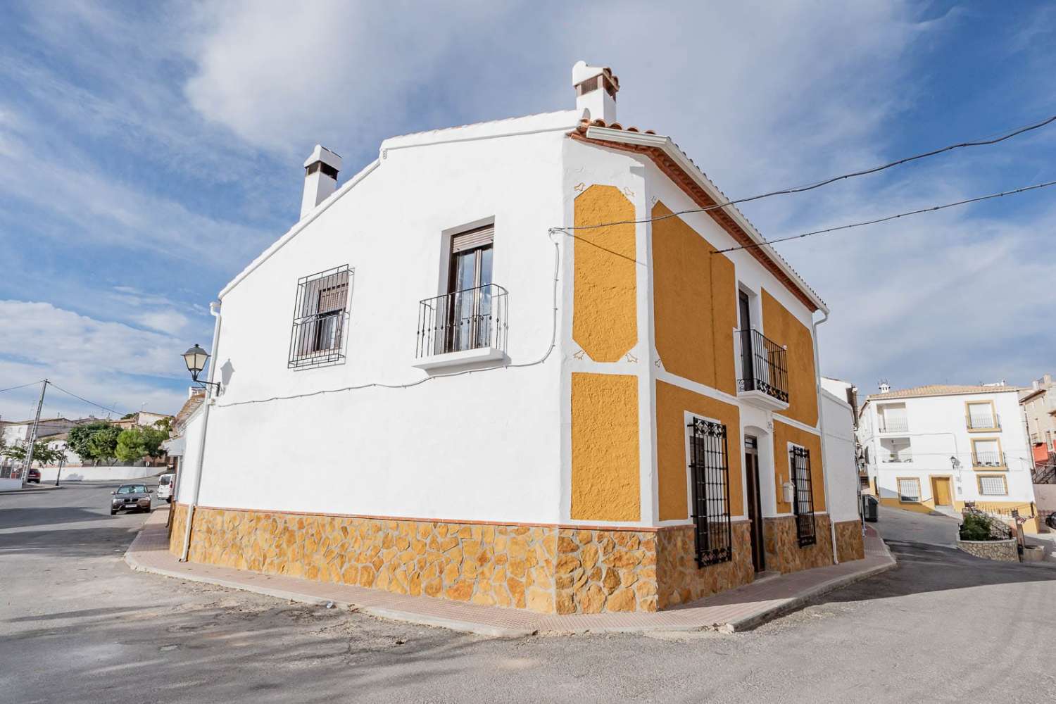 Impeccably restored house in Topares with outdoor patio and garage