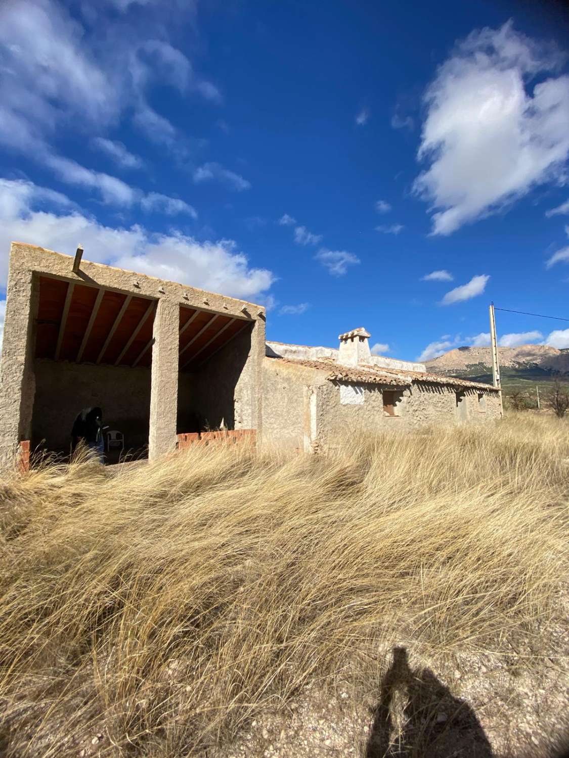 Boerderij met 3 hectare grond op 7 km van Vélez Rubio met fantastisch uitzicht