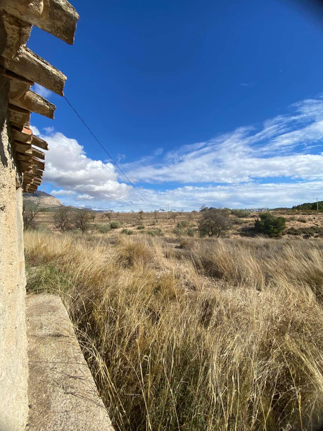 Boerderij met 3 hectare grond op 7 km van Vélez Rubio met fantastisch uitzicht