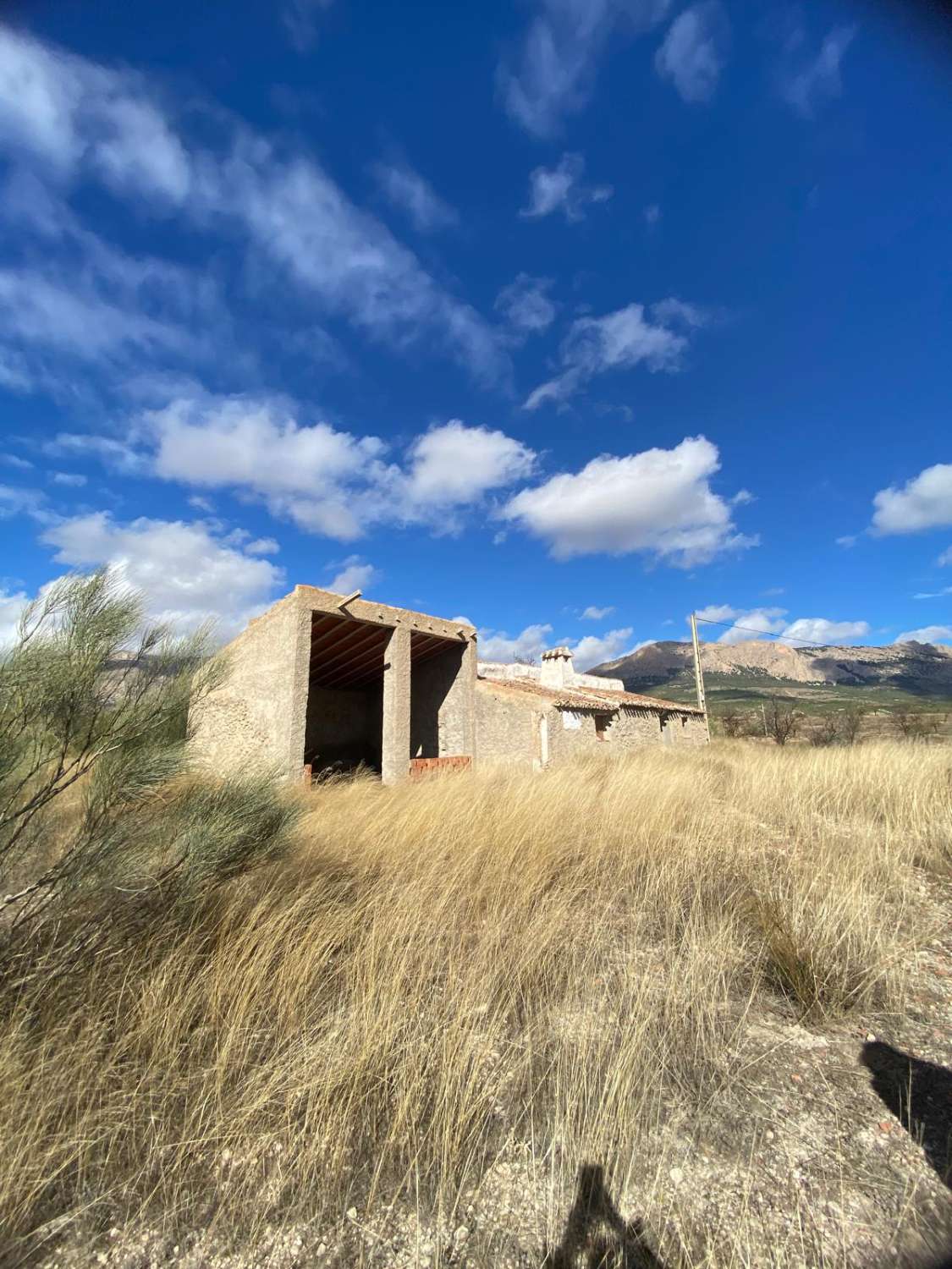 Boerderij met 3 hectare grond op 7 km van Vélez Rubio met fantastisch uitzicht