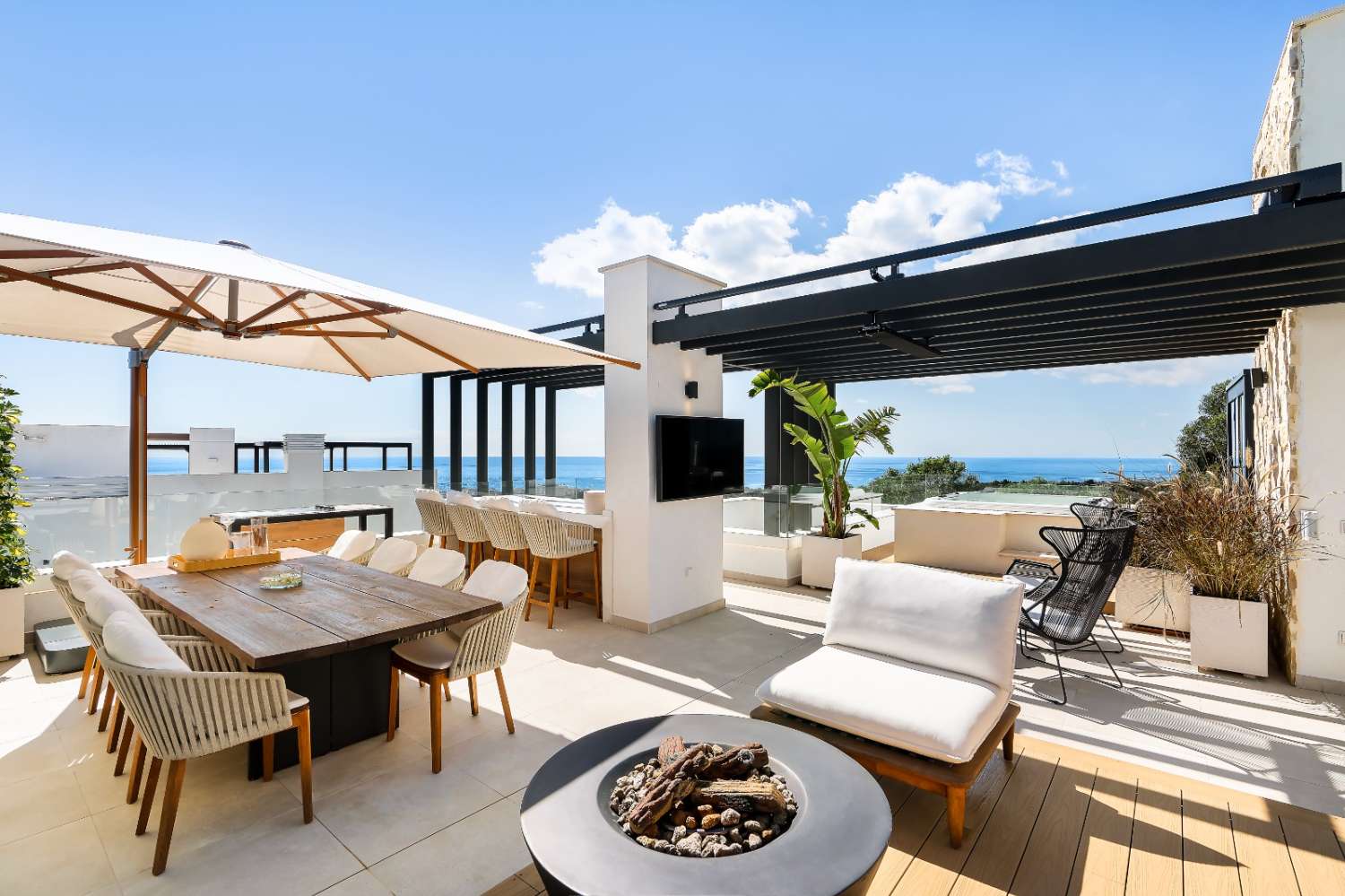 Magnífica villa con vistas al mar en Sierra Blanca, Marbella (Málaga)