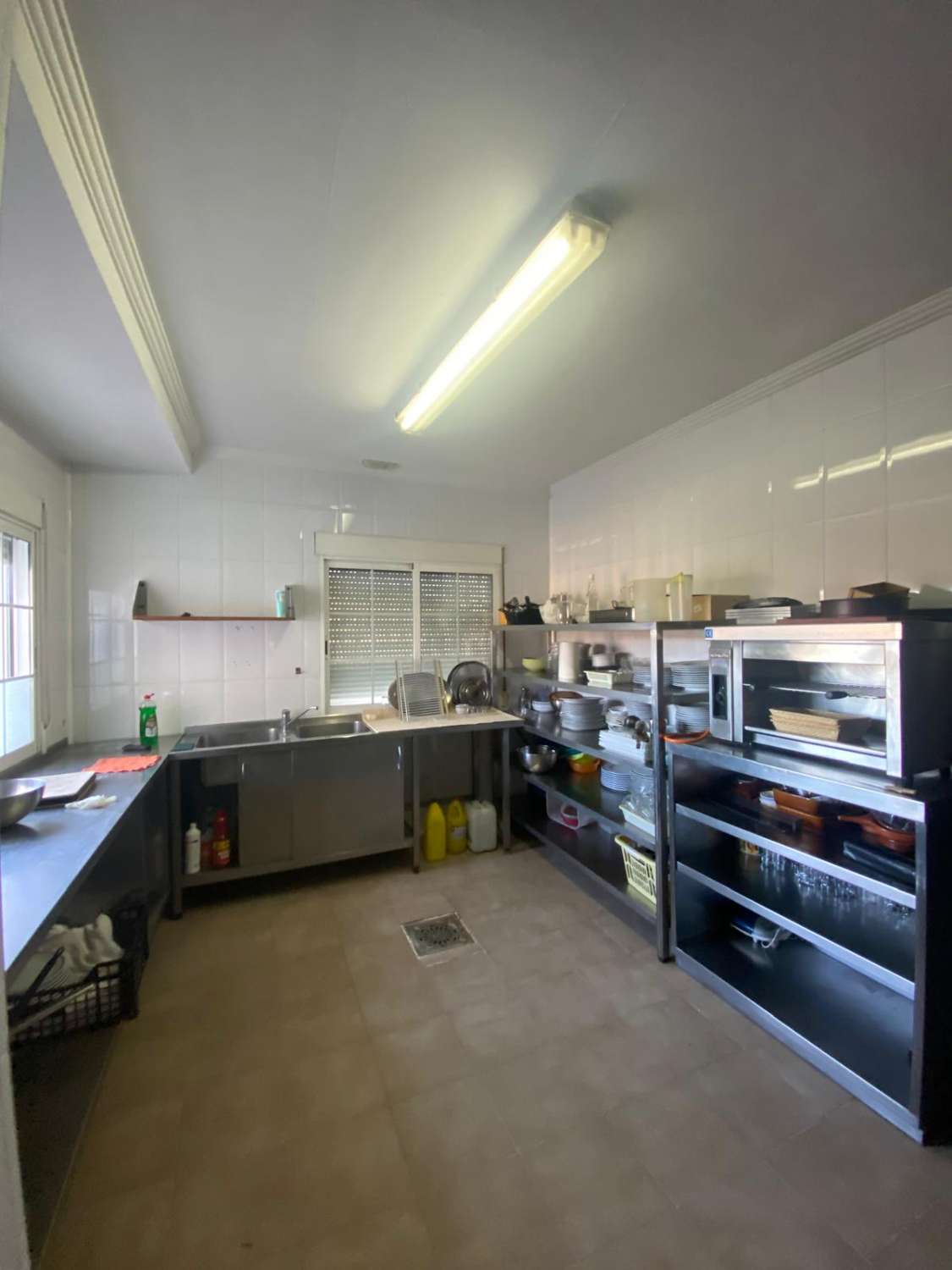 Large fully equipped restaurant and house in stunning town of Maria