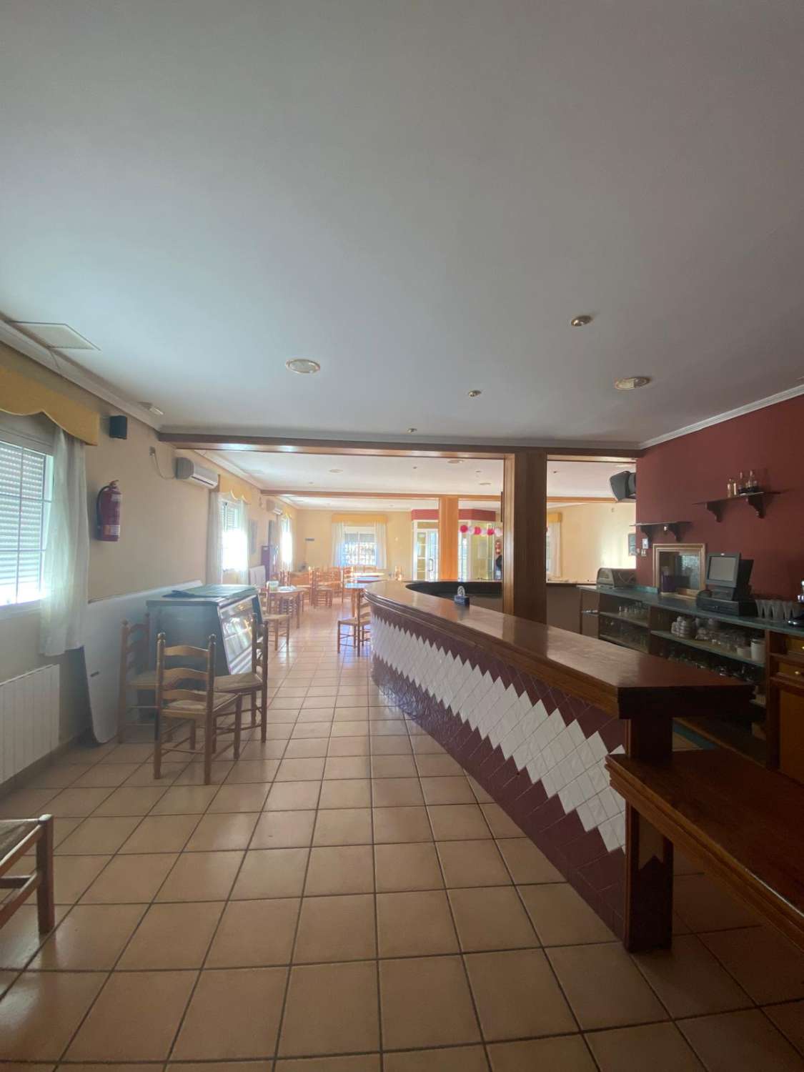 Large fully equipped restaurant and house in stunning town of Maria