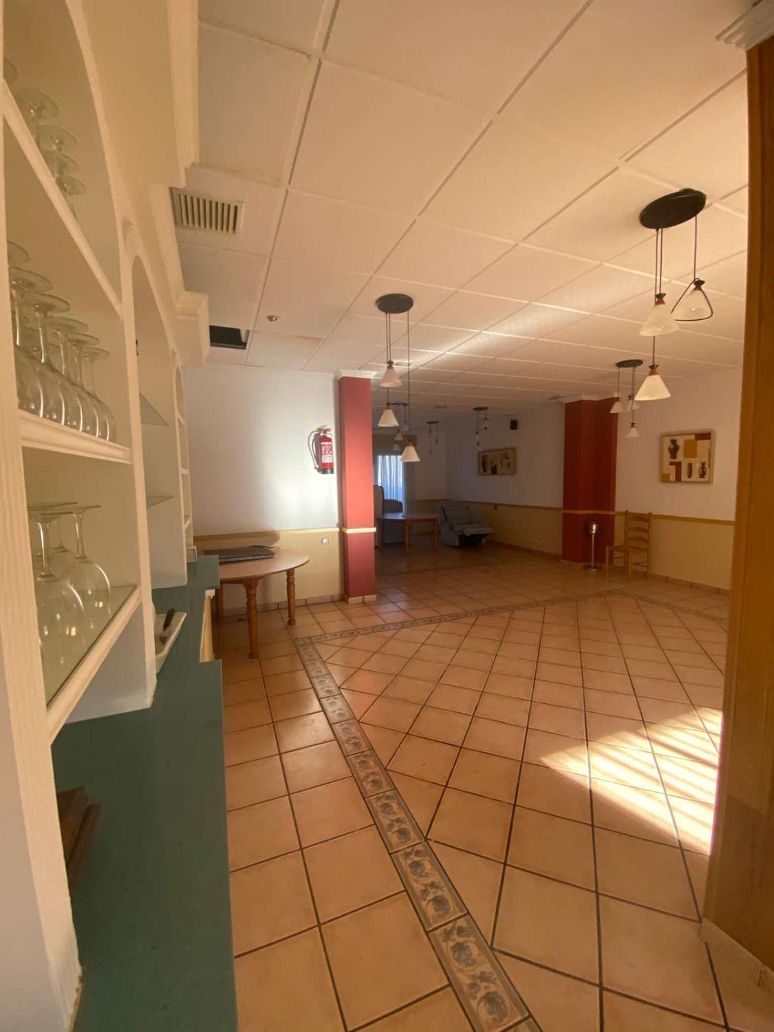 Large fully equipped restaurant and house in stunning town of Maria