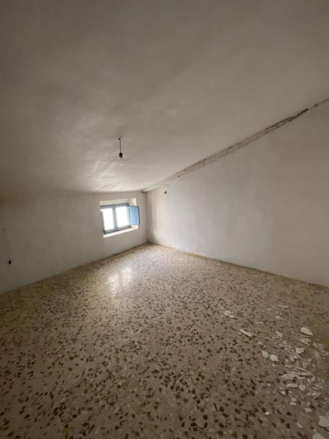 House in Velez Blanco terrace and garden.