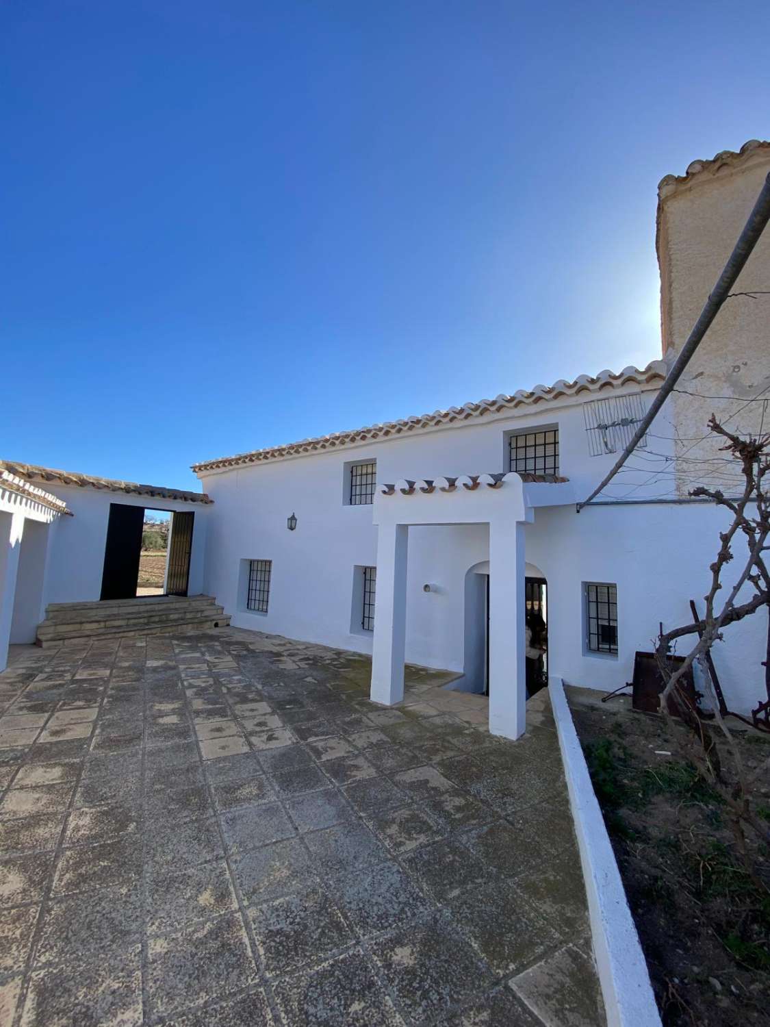 Beautiful Cortijo on the outskirts of Velez Blanco with stunning views.  3 bed, 2 bath with land