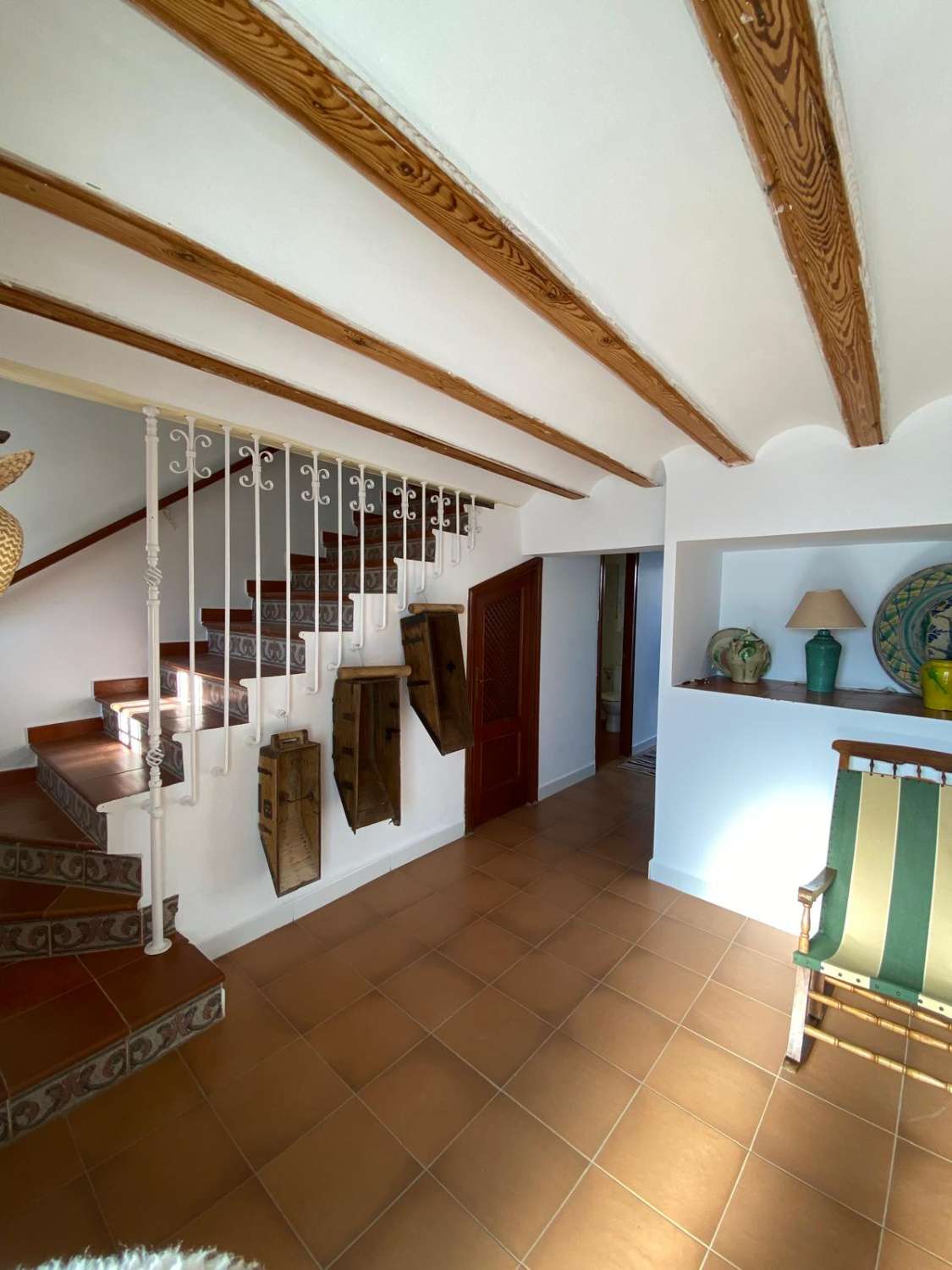 Beautiful Cortijo on the outskirts of Velez Blanco with stunning views.  3 bed, 2 bath with land