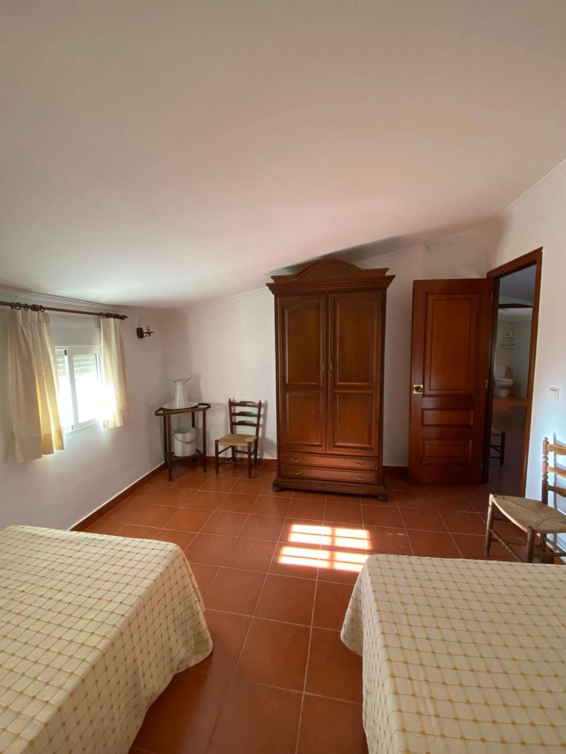 Beautiful Cortijo on the outskirts of Velez Blanco with stunning views.  3 bed, 2 bath with land