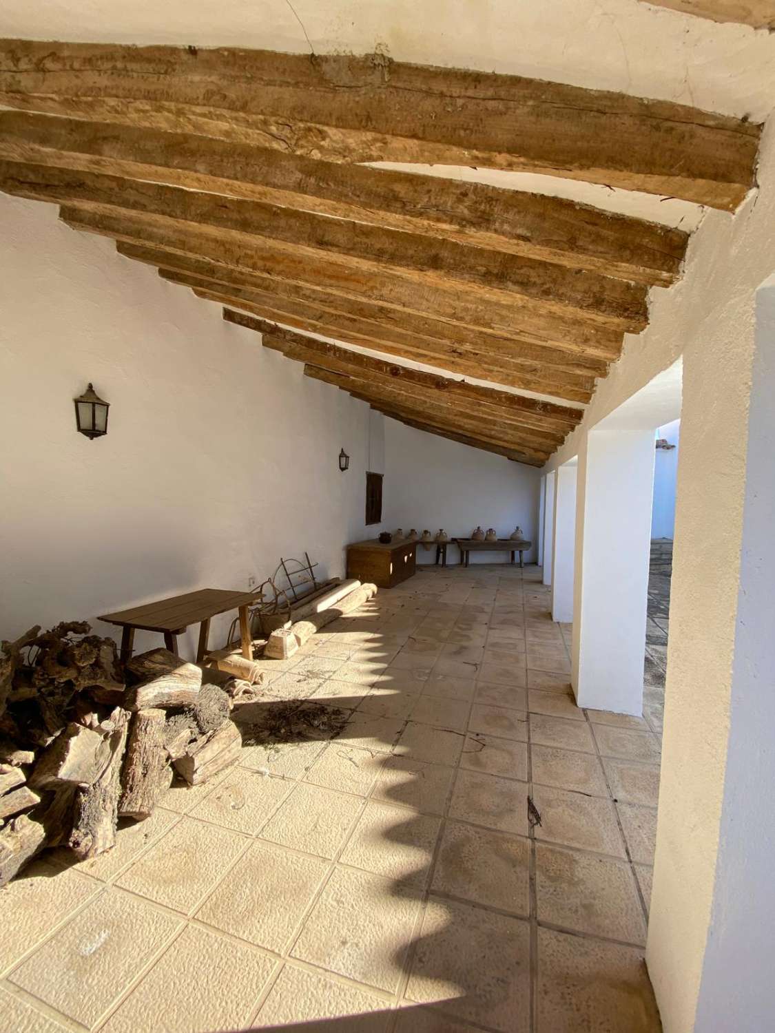 Beautiful Cortijo on the outskirts of Velez Blanco with stunning views.  3 bed, 2 bath with land