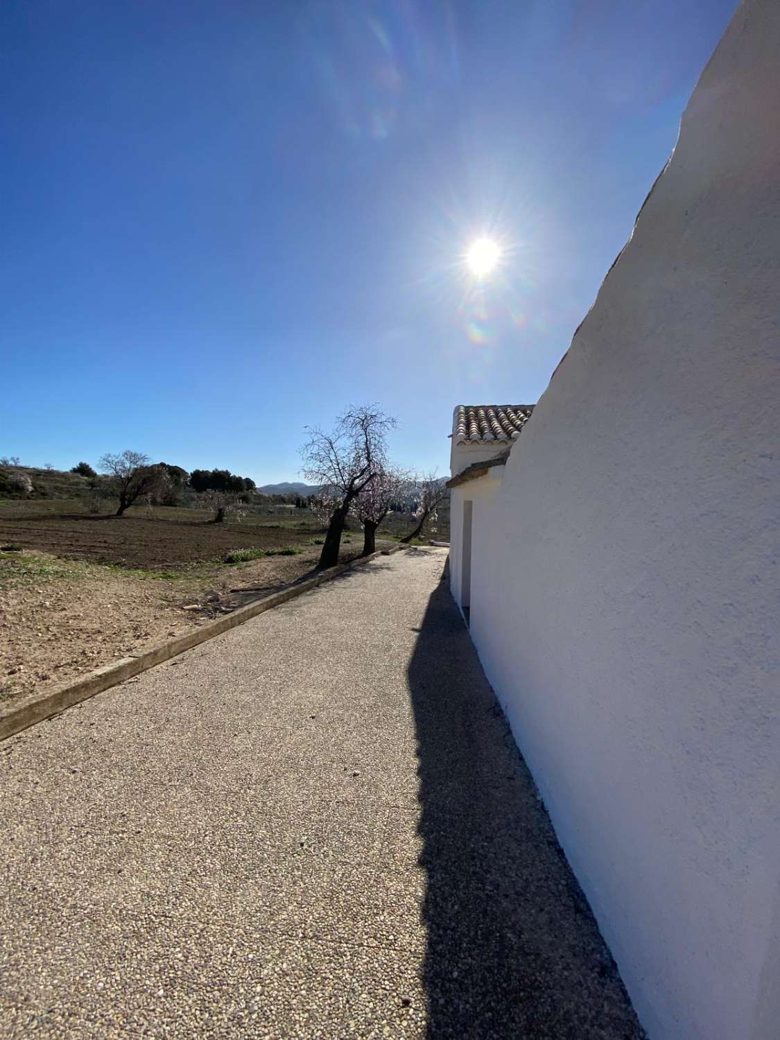 Beautiful Cortijo on the outskirts of Velez Blanco with stunning views.  3 bed, 2 bath with land