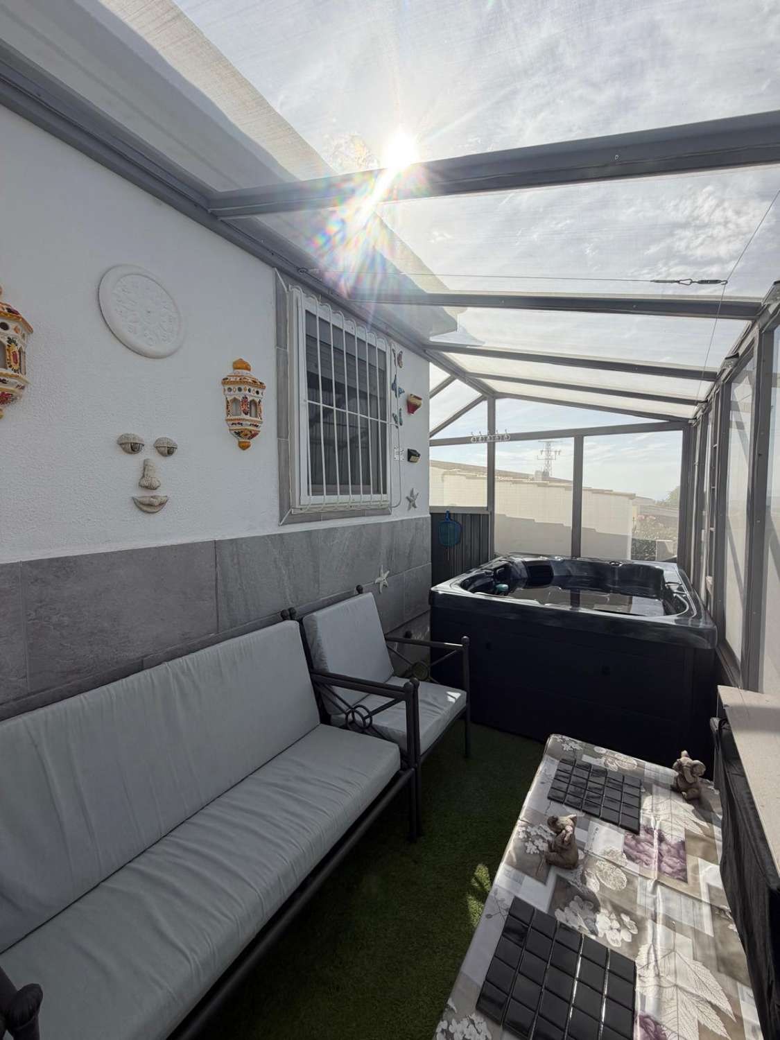 Exceptional, Superior Park Home with Private Swimming Pool, Hot Tub and breath taking views