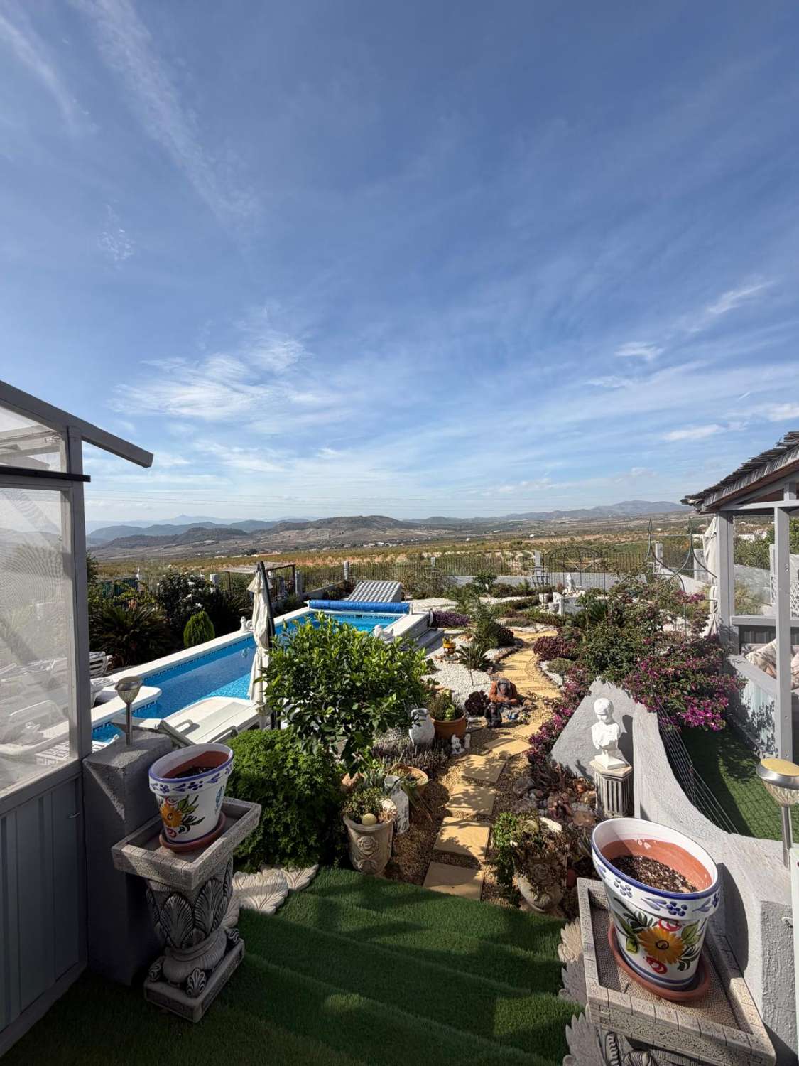 Exceptional, Superior Park Home with Private Swimming Pool, Hot Tub and breath taking views
