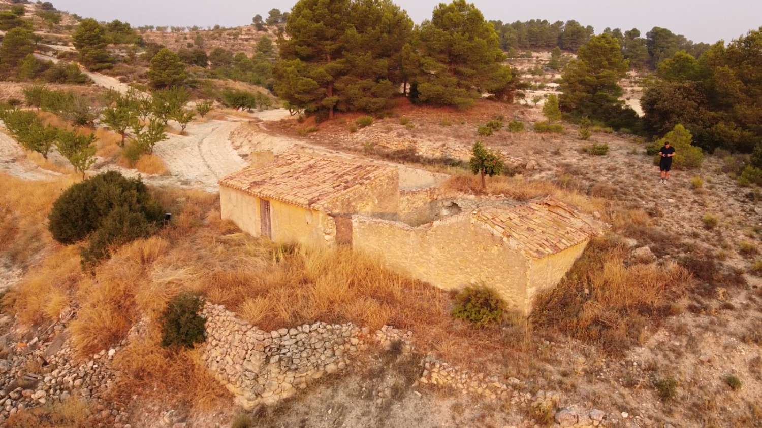 Parcel of land with small Cortijo in Maria
