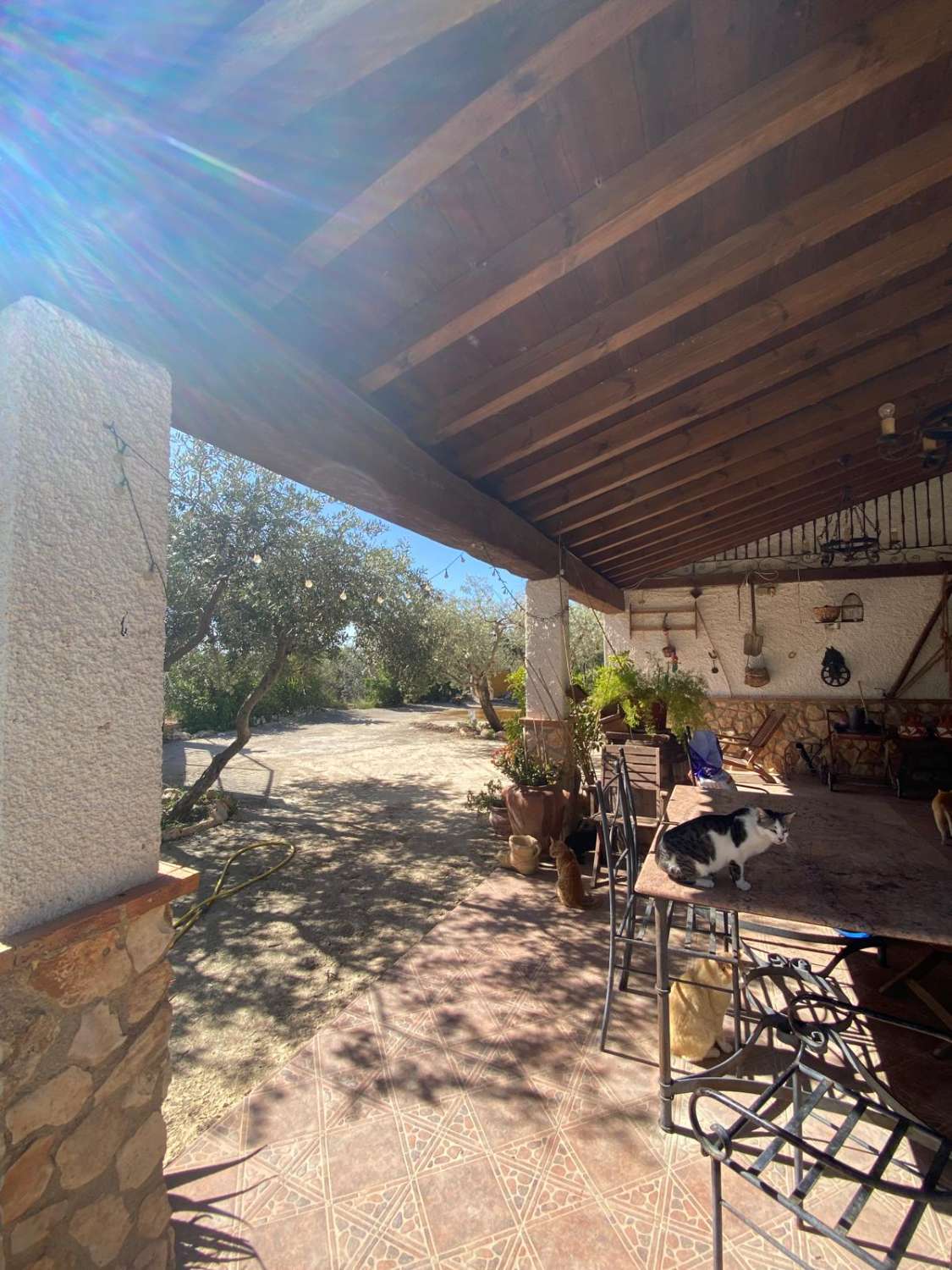 Cortijo with 2 bedrooms and a separate Casita, land and pool