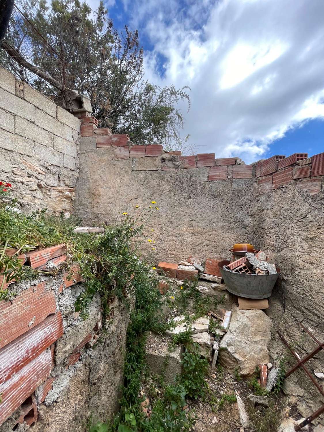 4 bed, 2 bath house with land going up into mountain