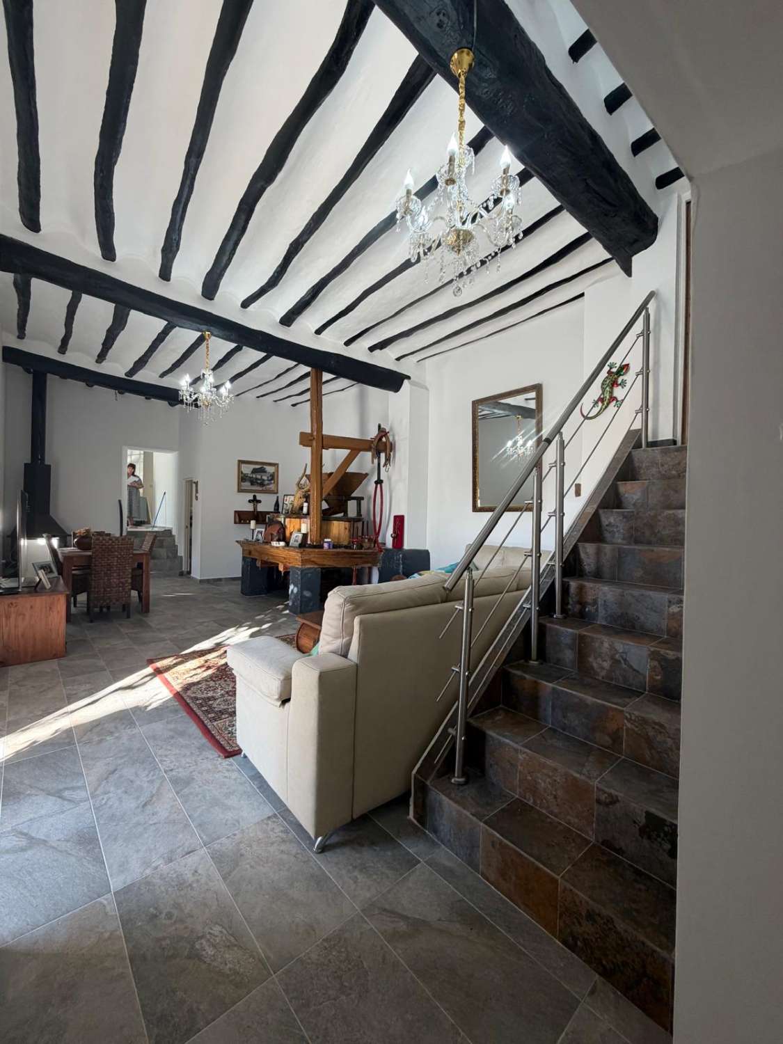 # A Beautifully Renovated 6-Bedroom Old Mill House with Separate Studio, Large Garage, set on a 10,000m² Plot