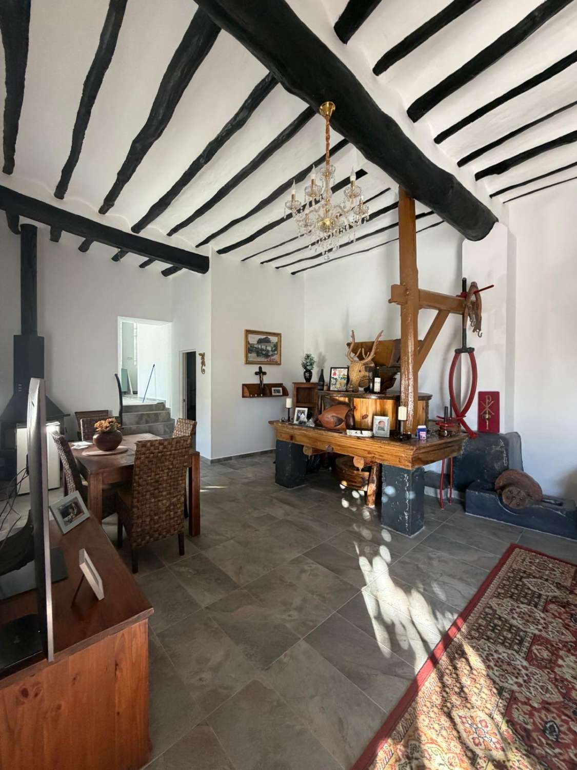 # A Beautifully Renovated 6-Bedroom Old Mill House with Separate Studio, Large Garage, set on a 10,000m² Plot