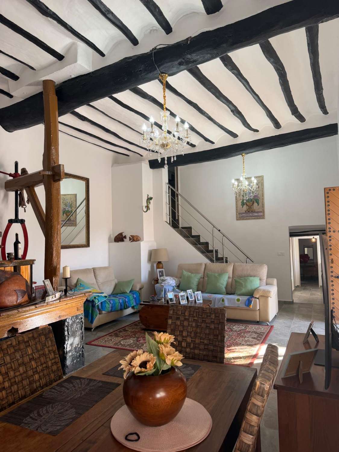 # A Beautifully Renovated 6-Bedroom Old Mill House with Separate Studio, Large Garage, set on a 10,000m² Plot