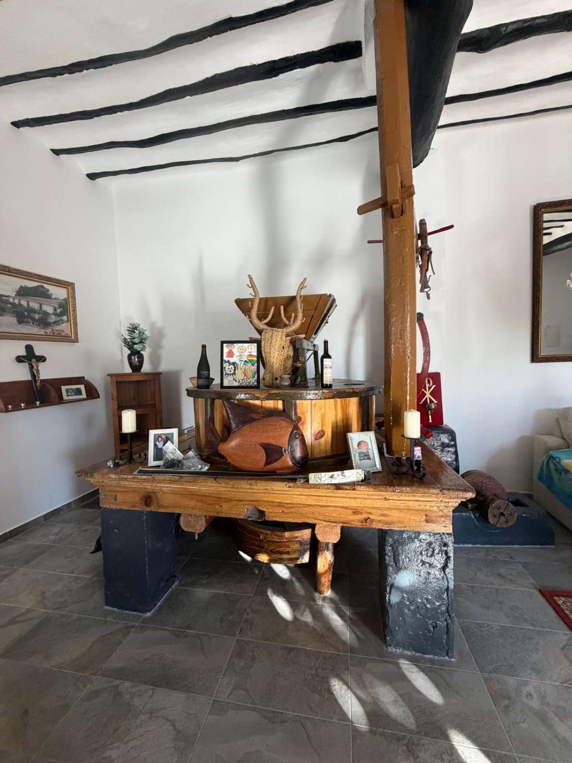 # A Beautifully Renovated 6-Bedroom Old Mill House with Separate Studio, Large Garage, set on a 10,000m² Plot
